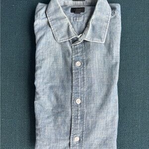 Men's Light Blue Chambray Shirt by J.Crew